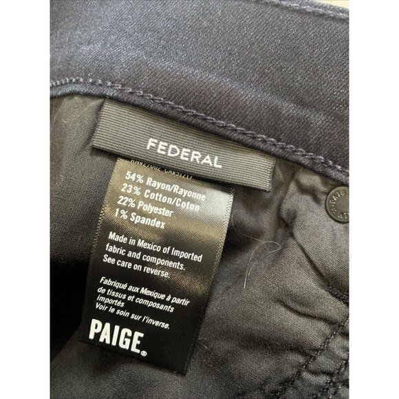 Paige Men's Blue Slim Straight Leg Jeans 32x34 NWOT - Picture 12 of 12